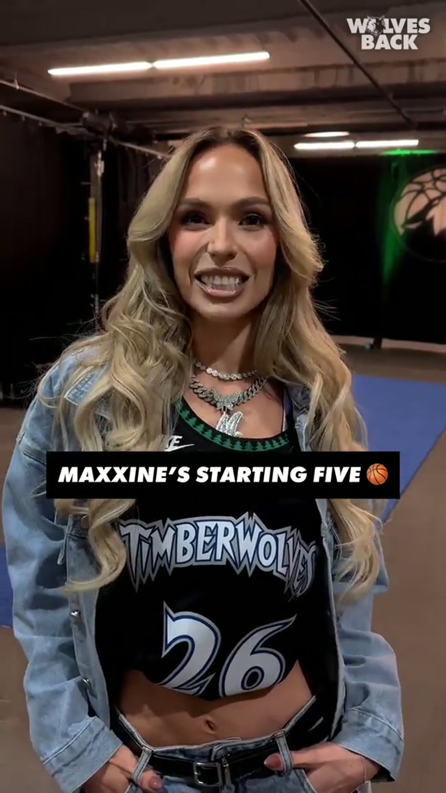 Maxxine’s WWE starting ✋ #nba #minnesota #timberwolves #wwesuperstar  #maxxinedupri 