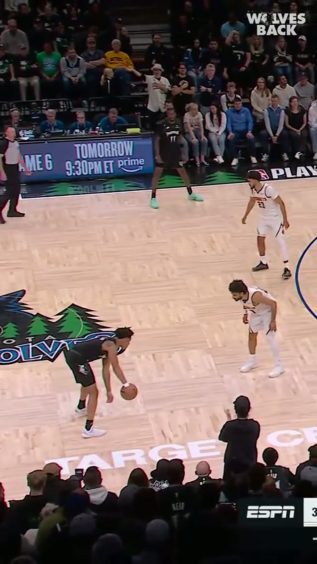 TJ in take over mode. 💪 #minnesota #nba #timberwolves #playoffs #terrenceshannonjr