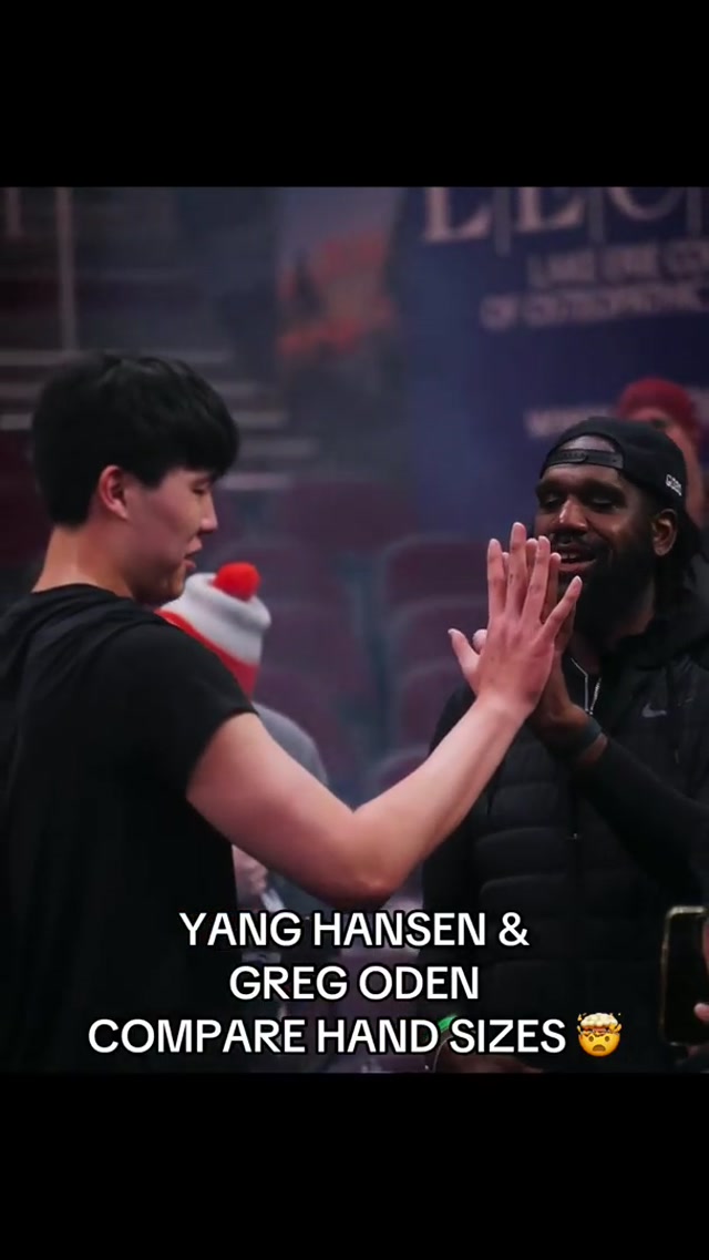 pregame link 🤞 #yanghansen #gregoden #trailblazers #nba #funny 