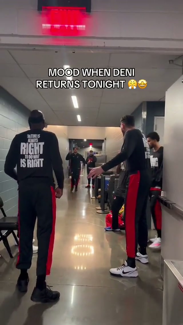 Deni Avdija is AVAILABLE to play tonight! #deniavdija #trailblazers #NBA #suiiiiiiiiiiiiiii #portland 