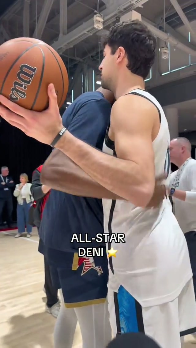 Deni + his fellow All-Stars 🌟 TUNE IN TODAY TO WATCH THE ALL STAR GAME! #deniavdija #allstar #NBA #trailblazers #nbaallstar 