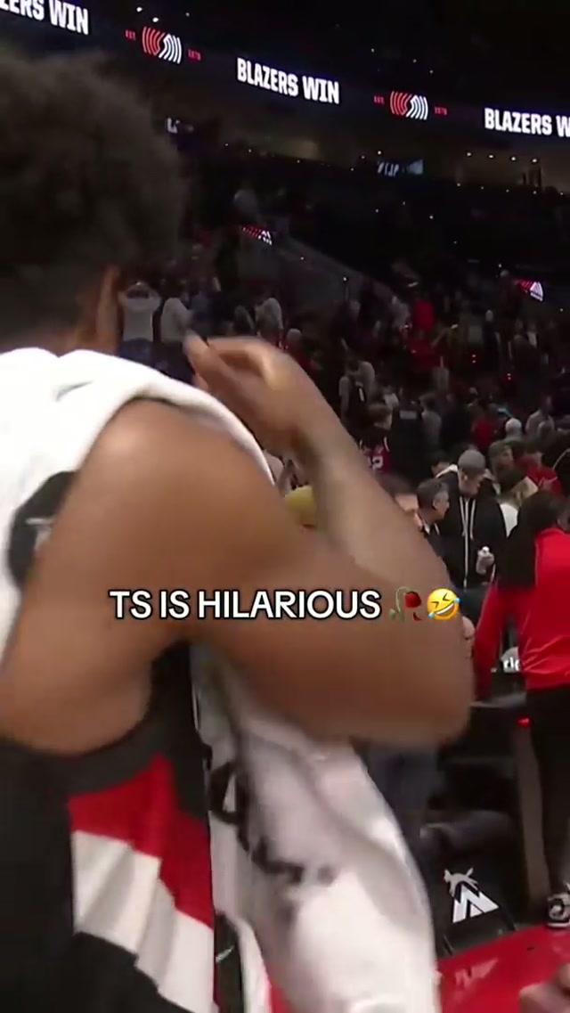 ME & BRO AFTER A BLAZERS WIN ‼️ #scoothenderson #blakewesley #dance #trailblazers #funny 