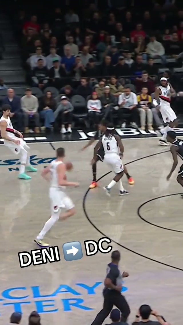 absolute cinema 🫡 #nba #blazers #dunk #lob 