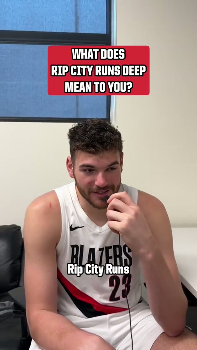 One city, one team. Together through it all ❤️

#RipCityRunsDeep #TrailBlazers #PDX #Portland #NBA 