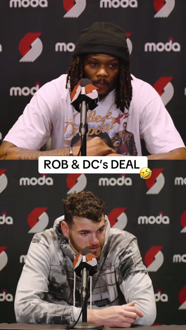 Looks like Rob owes DC some Chipotle 🤣 #nba #chipotle #food #blazers 