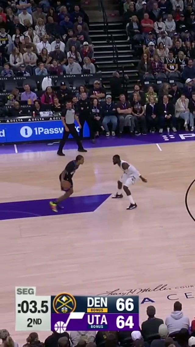 Key for 3️⃣ AT THE BUZZER 🚨 #nba #jazz #highlights #nuggets