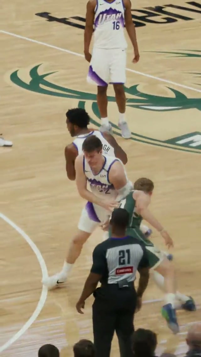 Brice getting hot at the right time 🔥 #nba #jazz #highlights #bucks