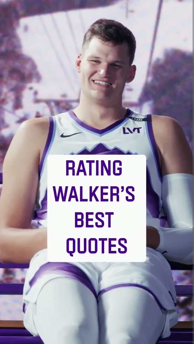 it’s #WalkerWednesday, you know we had to have Walker rank his best quotes 🤠 
#TakeNote #WalkerKessler