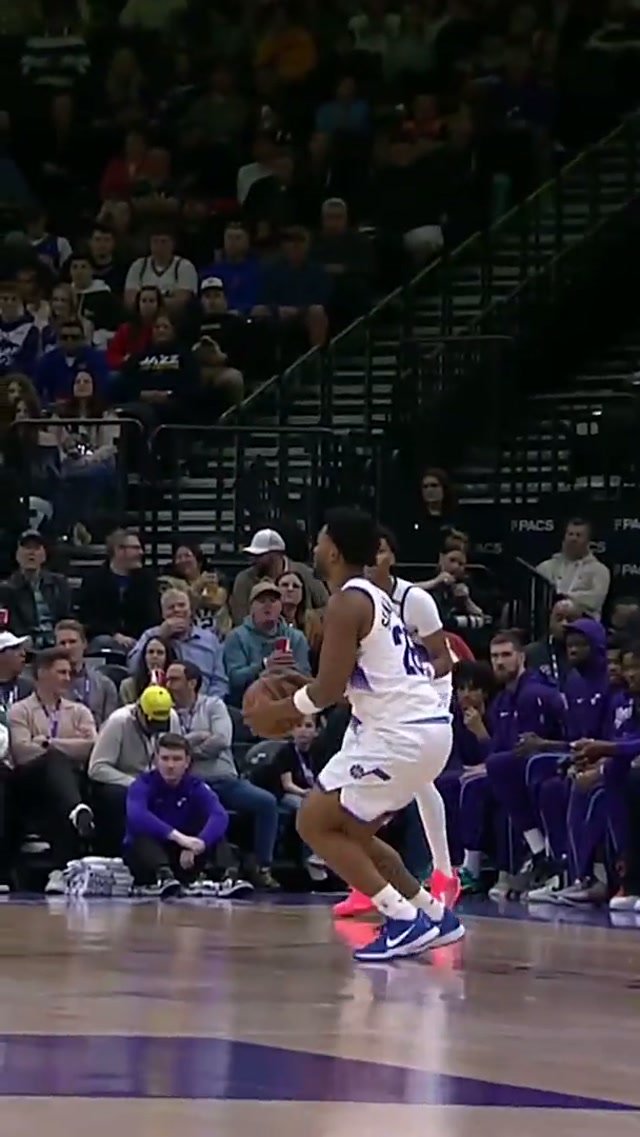 Brice really hit the @j0rdanclarks0n 🔥 tribute #nba #jazz #highlights #knicks