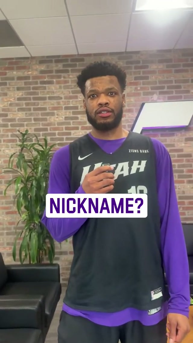 pasta, video games, and trampolines 🍝🎮 rapid fire with our guy, Elijah #TakeNote #UtahJazz