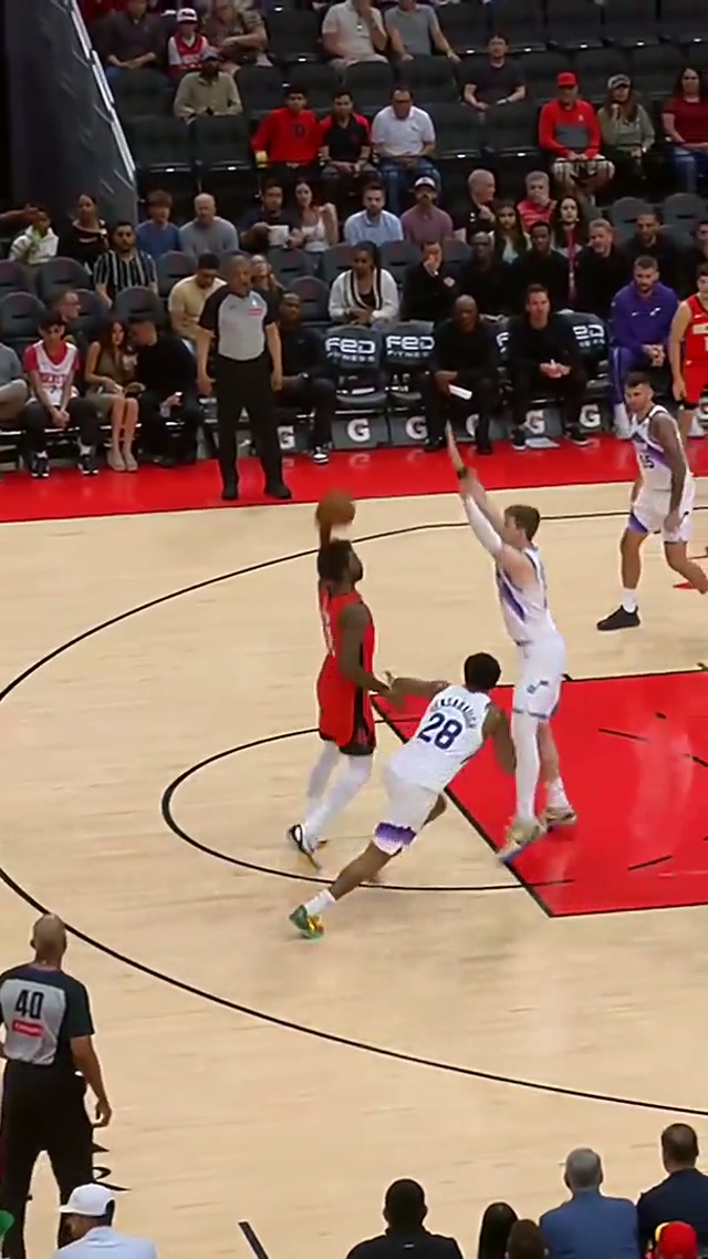 Flip the steal ➡️ CWill the slam #nba #highlights #jazz #rockets