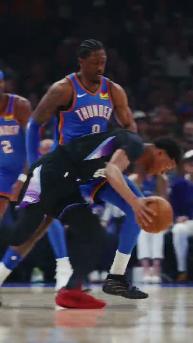 tough defense, tougher bucket from Ace Bailey #nba #highlights #jazz #thunder