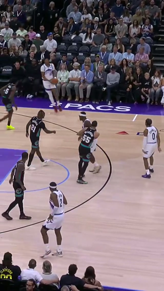 Ace Bailey's first step is deadly 💨 #nba #highlights #jazz #grizzlies