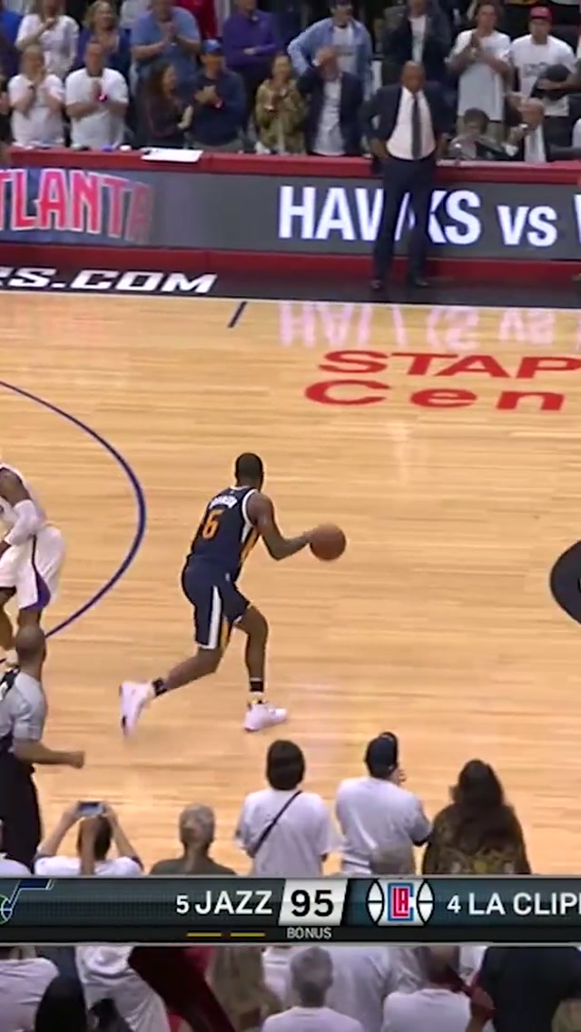 #OTD in 2017: ISO JOE CALLED GAME to secure a 97-95 win over the Clippers in round one, game one of the playoffs 🔥

#utahjazz #joejohnson #nbahighlights #gamewinner 