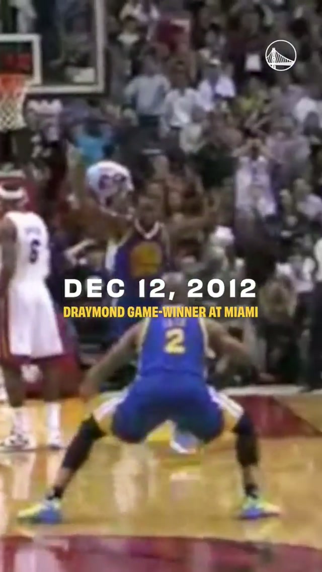 13 years ago today, Rookie Dray called GAME in Miami
#throwback #nba #draymondgreen 