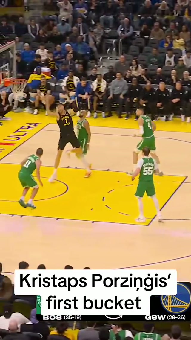 Go Kristaps go! 

#NBA 