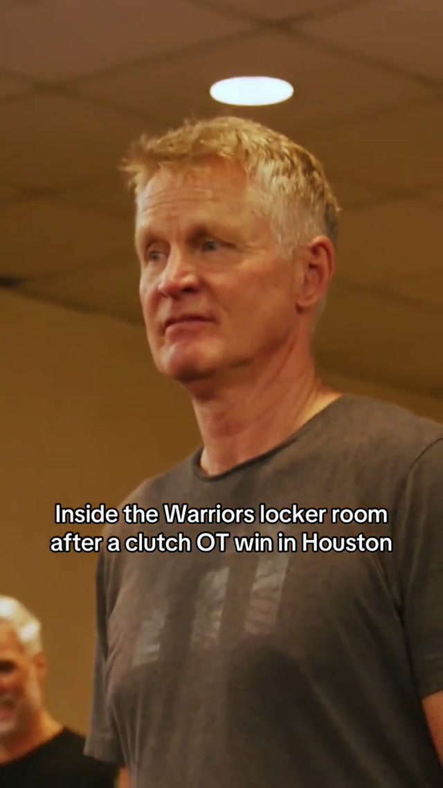 Grit, toughness, and then some.

Inside the Warriors locker room after a clutch OT win in Houston 

#nba #bts #warriors #rockets