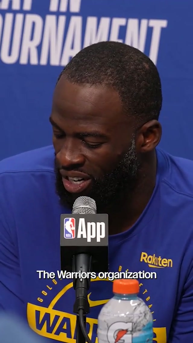 Draymond Green: “Warriors are the best organization in the world” #nba #draymondgreen 
