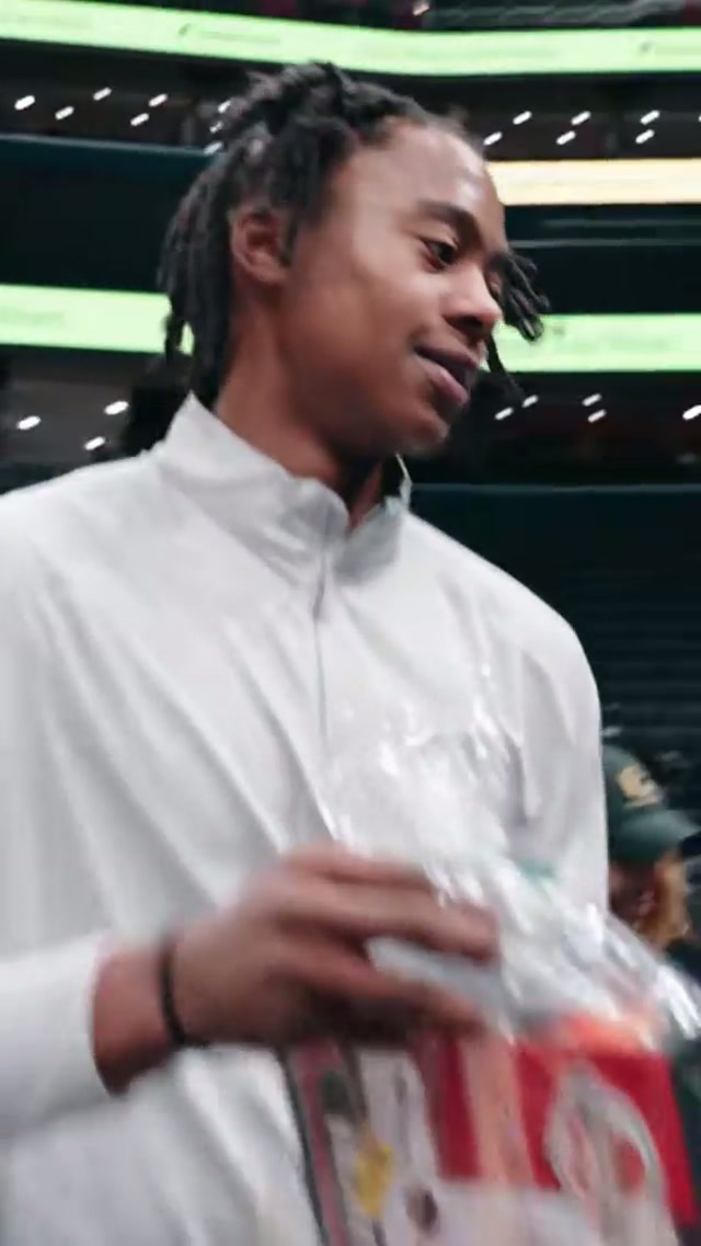 Tre Johnson invited Carlos to our game tonight after FaceTiming him during our hospital visit 🫶 #wholesome #nba #washingtonwizards #surprise 