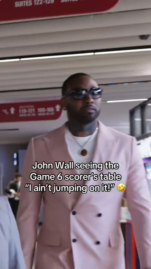 John Wall said “I ain’t jumpin’ on it!” 🤣 #nba #washingtonwizards #johnwall #corememories 
