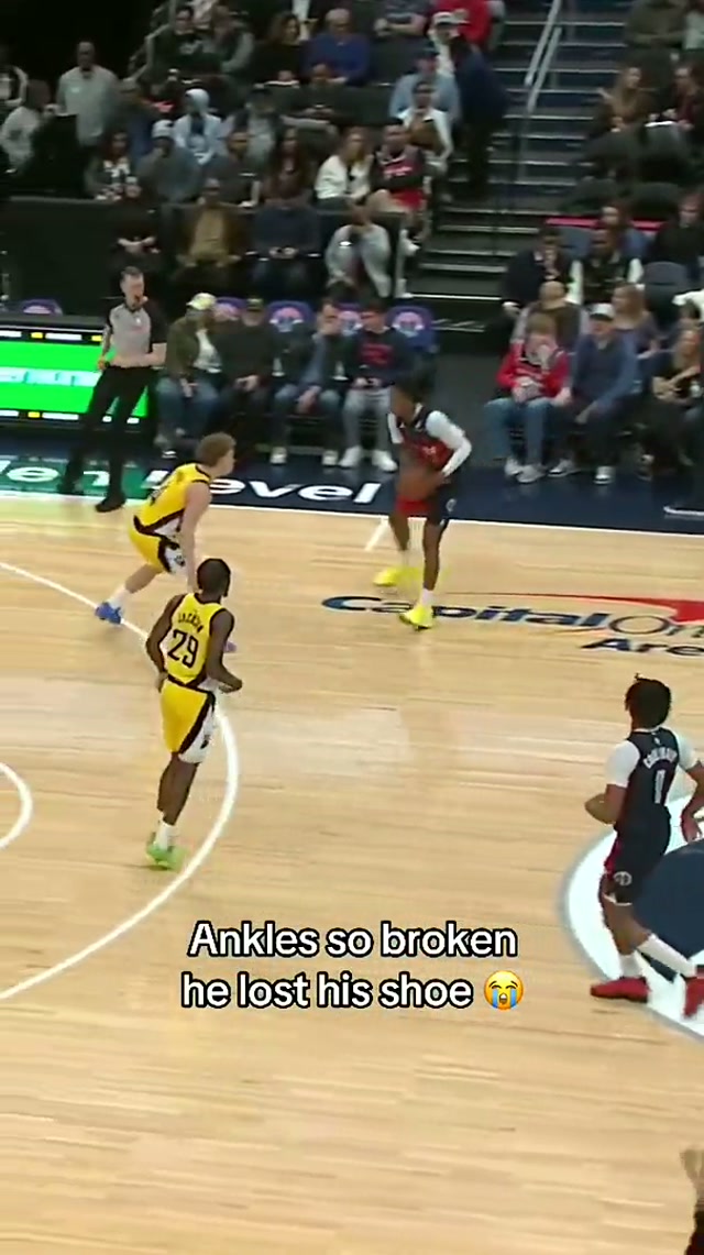 WE LIKE THE BRAKES BOY 🗣️ #washingtonwizards #anklebreaker #bubcarrington #highlights 