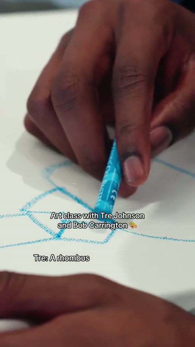 Bub couldn’t believe there was more 😭 #washingtonwizards #bubcarrington #trejohnson #art #nba 