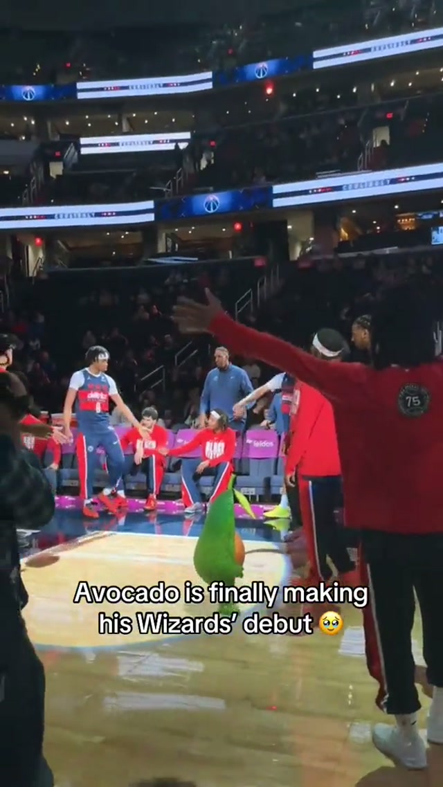 Got avocado’s Wizards’ debut before GTA 6 🥑 TW: emotional 🥹 #avocadofilter #avocado #filter #basketball #washingtonwizards 