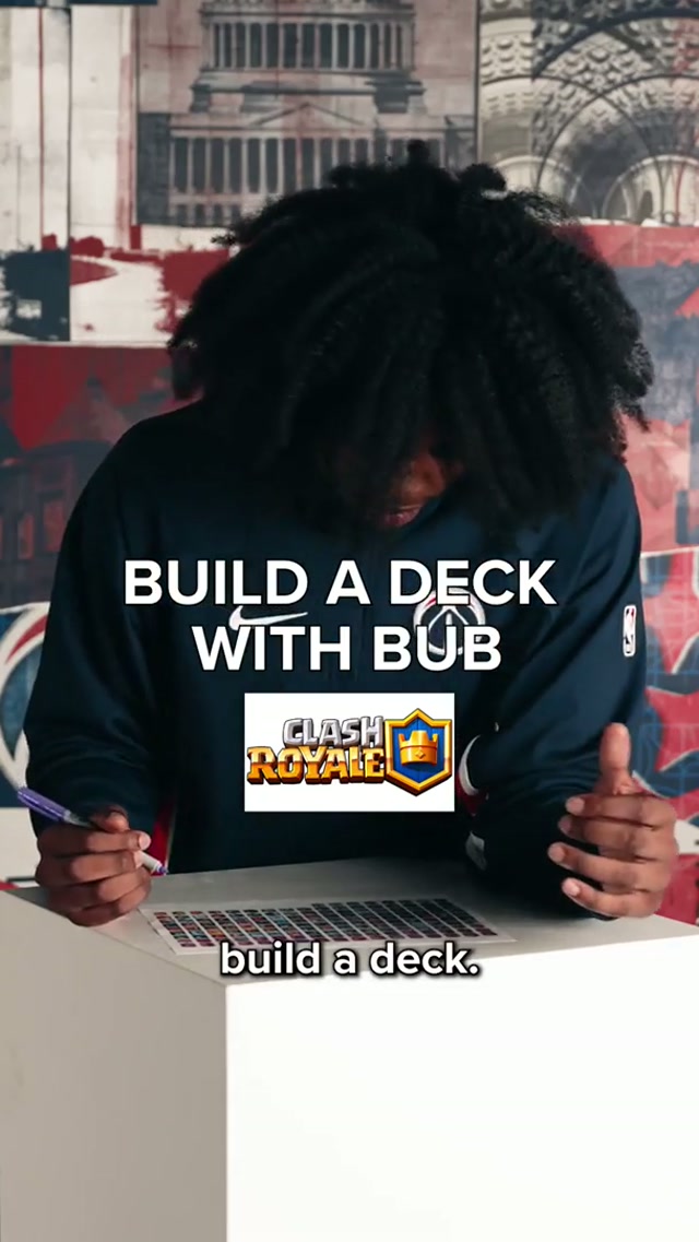 y’all rockin’ with four spells in Clash Royale? 👑 #clash #clashroyalememes #megaknight #washingtonwizards #bubcarrington 