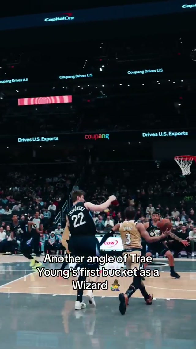 More angles for y’all 😏 #washingtonwizards #traeyoung #nba #highlights 