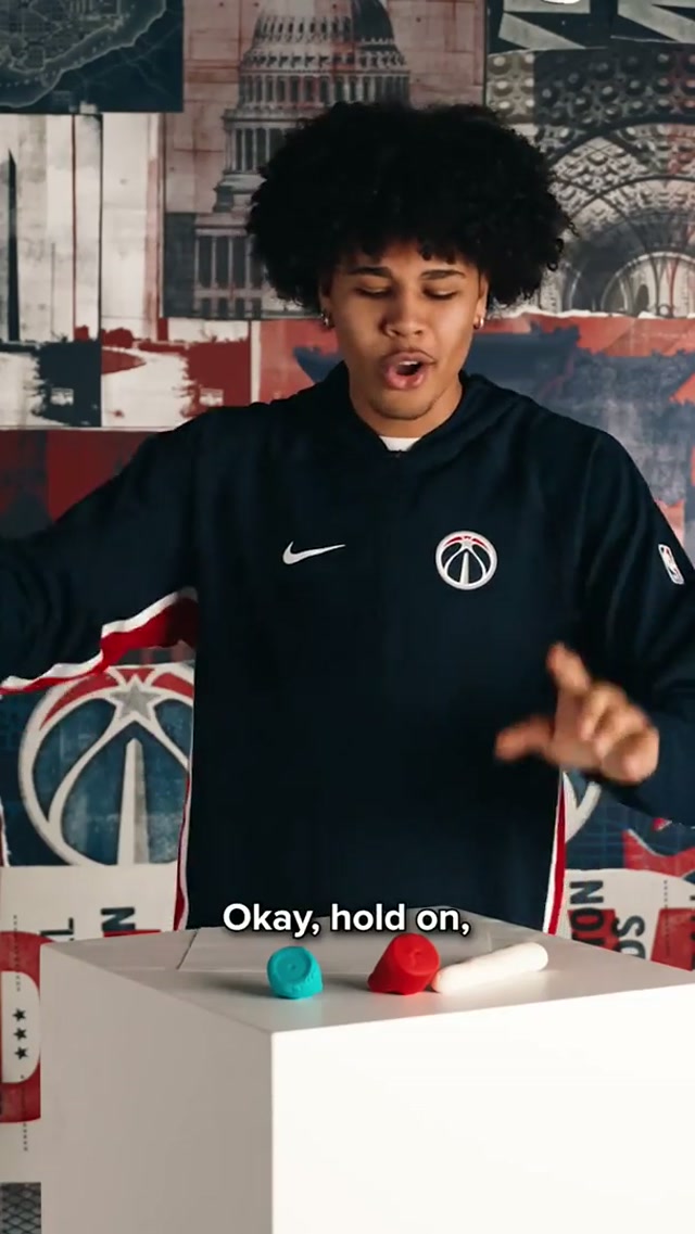 Artists at work 🎨 Who created a masterpiece and whose was a flop? 😂 #washingtonwizards #nostalgia #playdoh #creation @Play-Doh