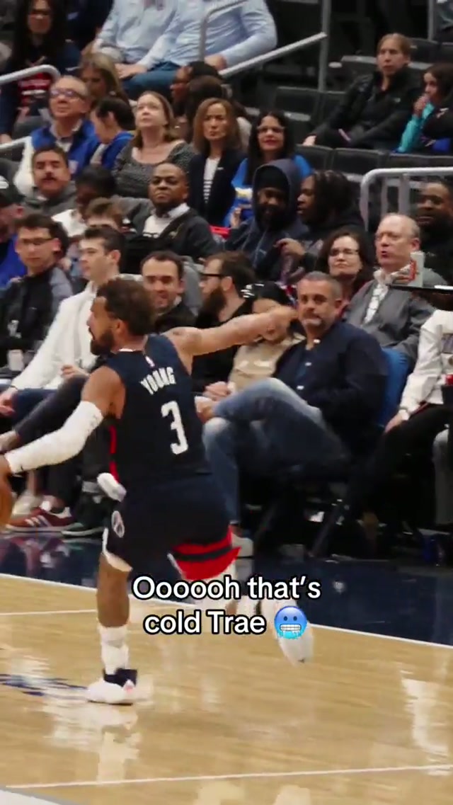 🗣️ BEEN WAITIN’ ON THIS ONE TRAE 🥶 #highlights #nba #traeyoung #washingtonwizards #goldenstatewarriors 
