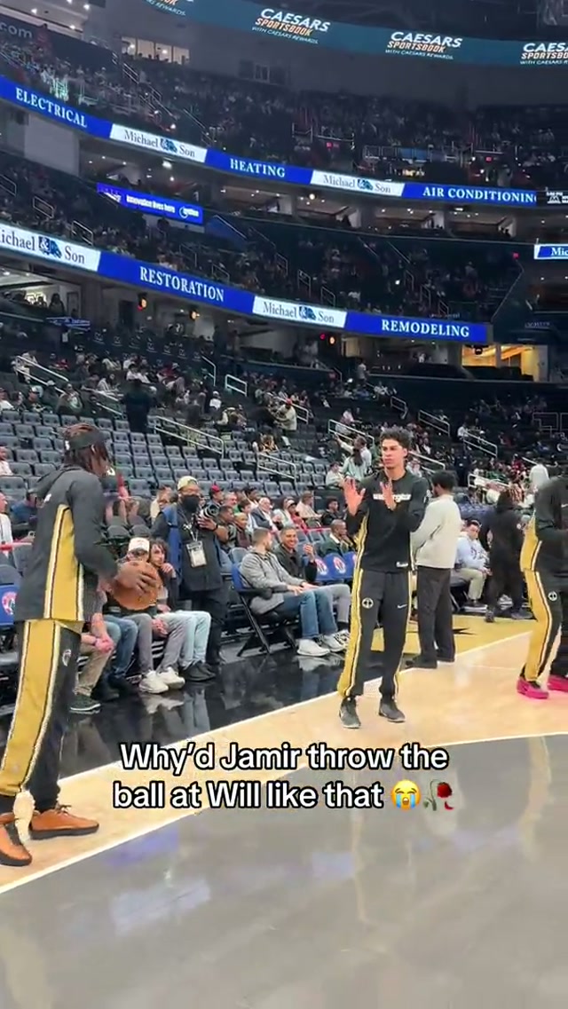@Mir🩸got jokes 🤣 #washingtonwizards #warmups #brainrot #hesi #nba 