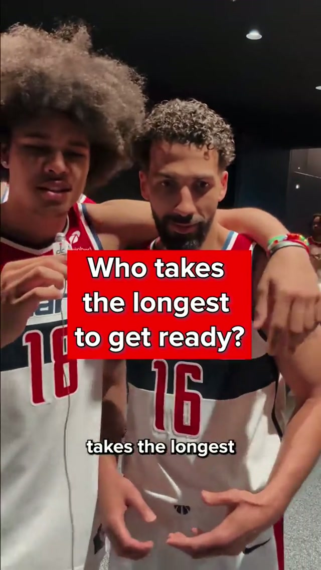 Legend has it squad is still getting ready 📸 #washingtonwizards #qotd #getreadywithme #nba 