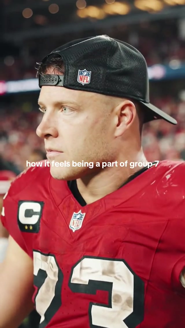 groups 1-6? couldn’t be us 🤫 #group7 #snf #nfl #cmc