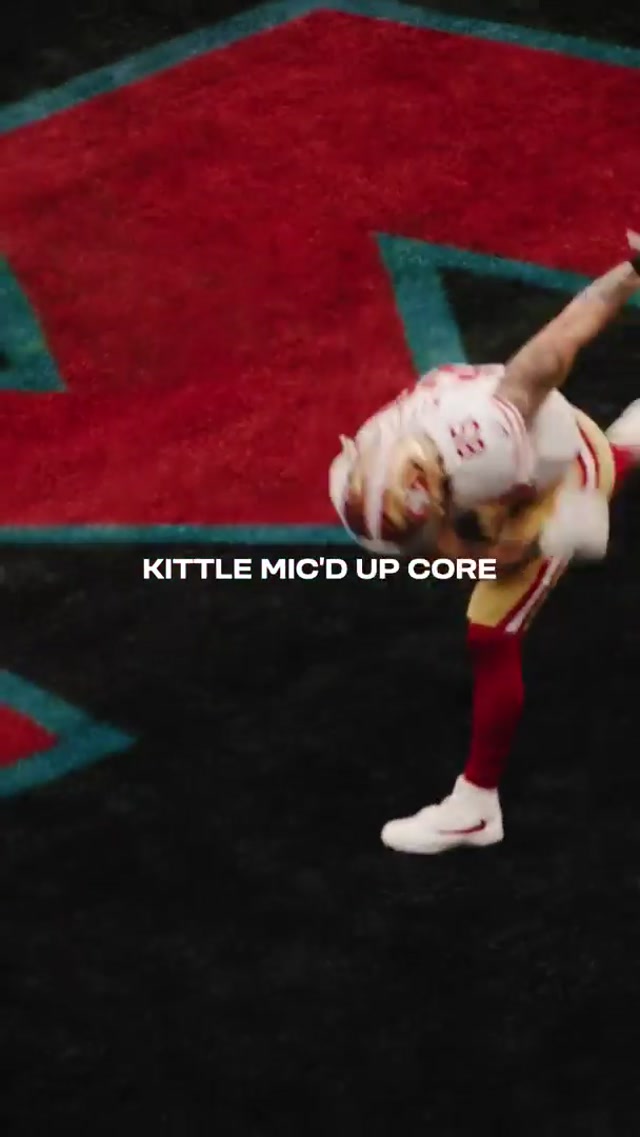 National Tight Ends Day means a Kittle mic’d up 🎙️ #georgekittle #nfl #49ers #micdup @George Kittle