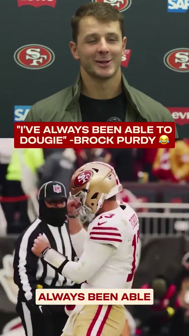 He was really cooking 👨‍🍳 #49ers #nfl #brockpurdy #dance