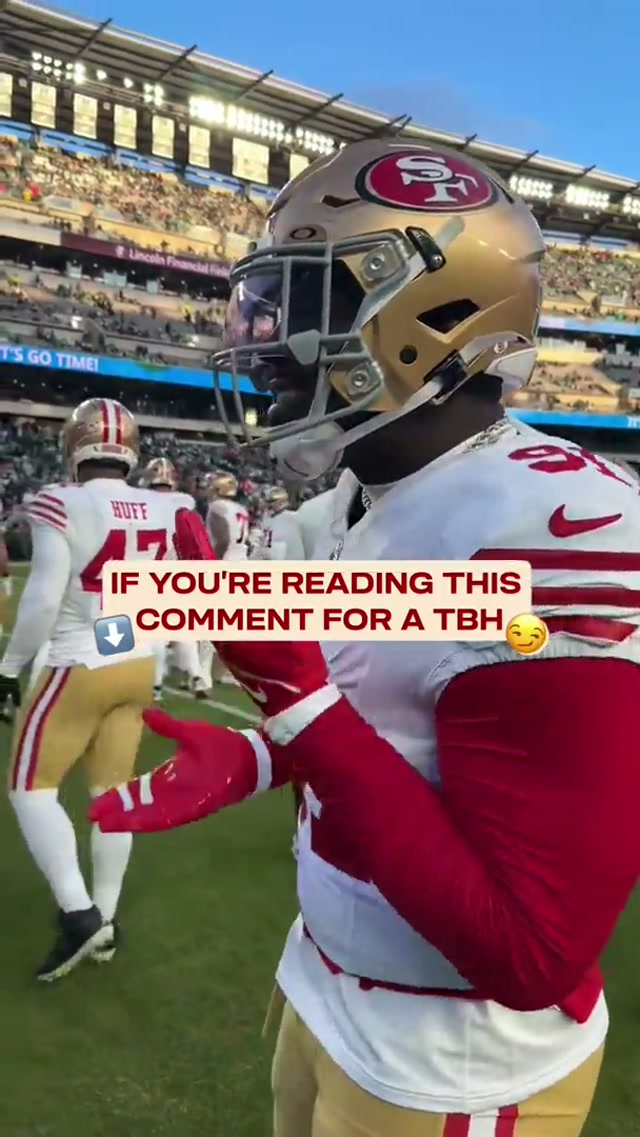 You never know who you could get a response from 👀 #tbh #nfl #49ers #2016 #responsevideo 