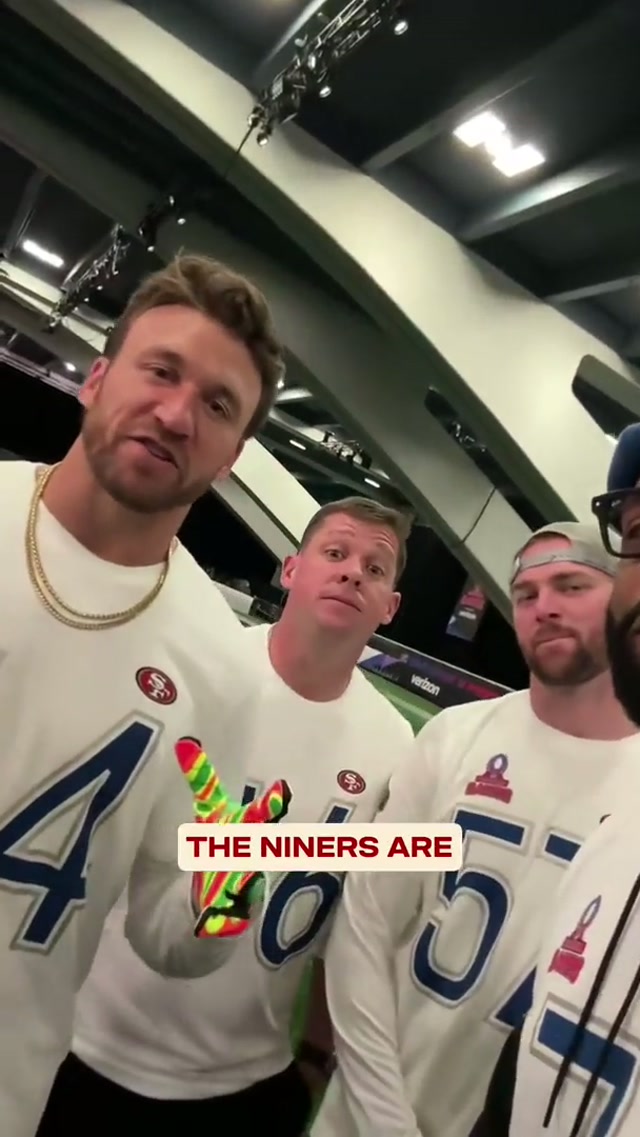 CHECKING IN 👋 #probowl #kylejuszczyk #cmc #49ers #nfl 