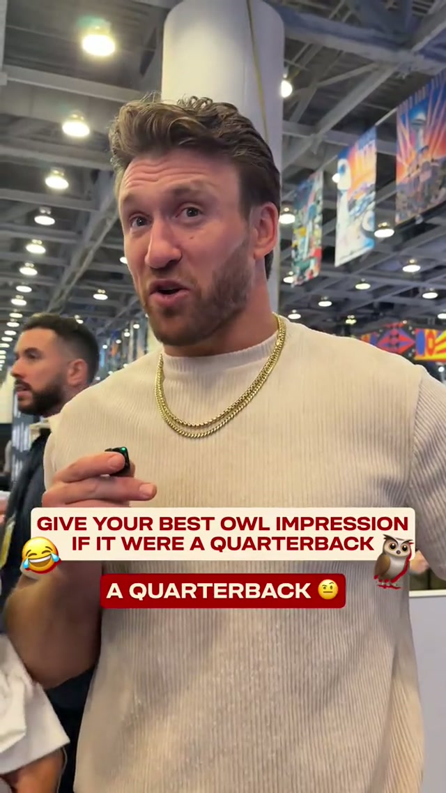 An owl but make it a QB 🦉 #nfl #49ers #football #owl #impression 