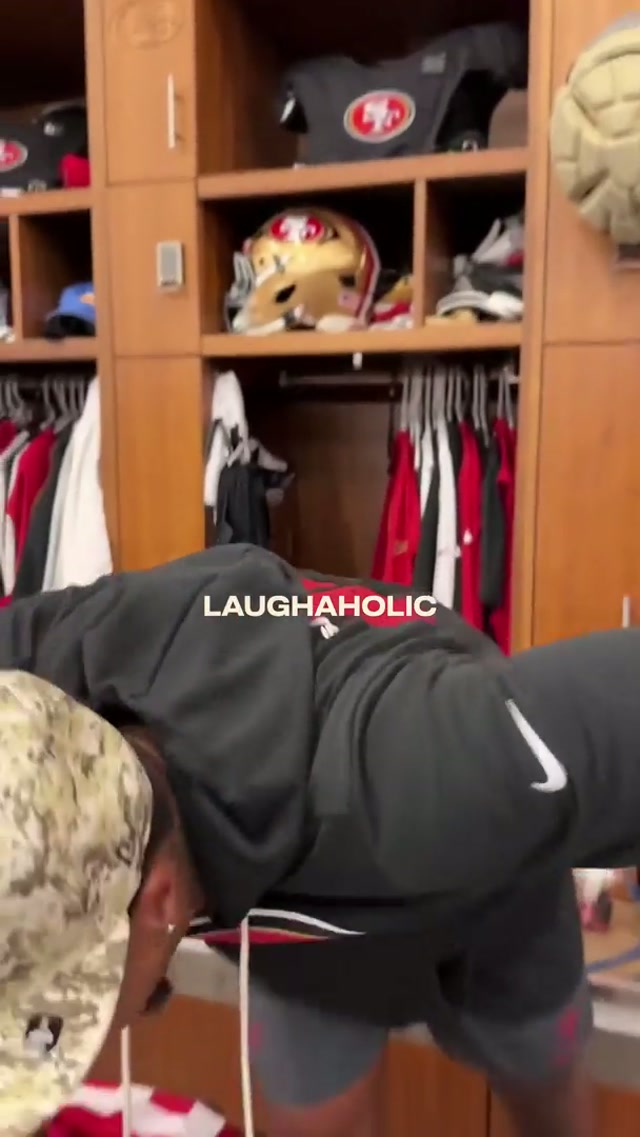 Live, laugh, love KB 🤣 #kendrickbourne #49ers #nfl #laugh #compilations 