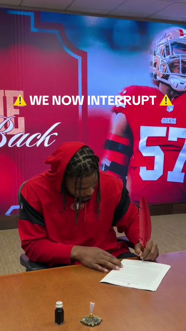 Back where he belongs 🤩 #nfl #49ers #football #dre #freeagency 