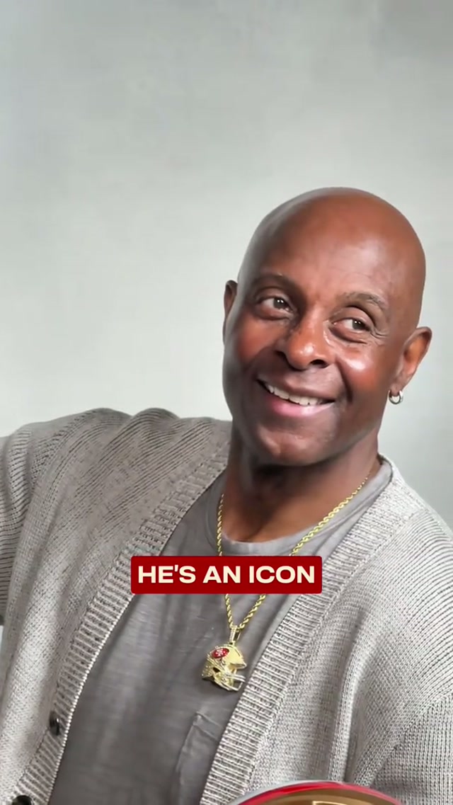🐐🐐🐐 #nfl #49ers #jerryrice #widereciever #goat 