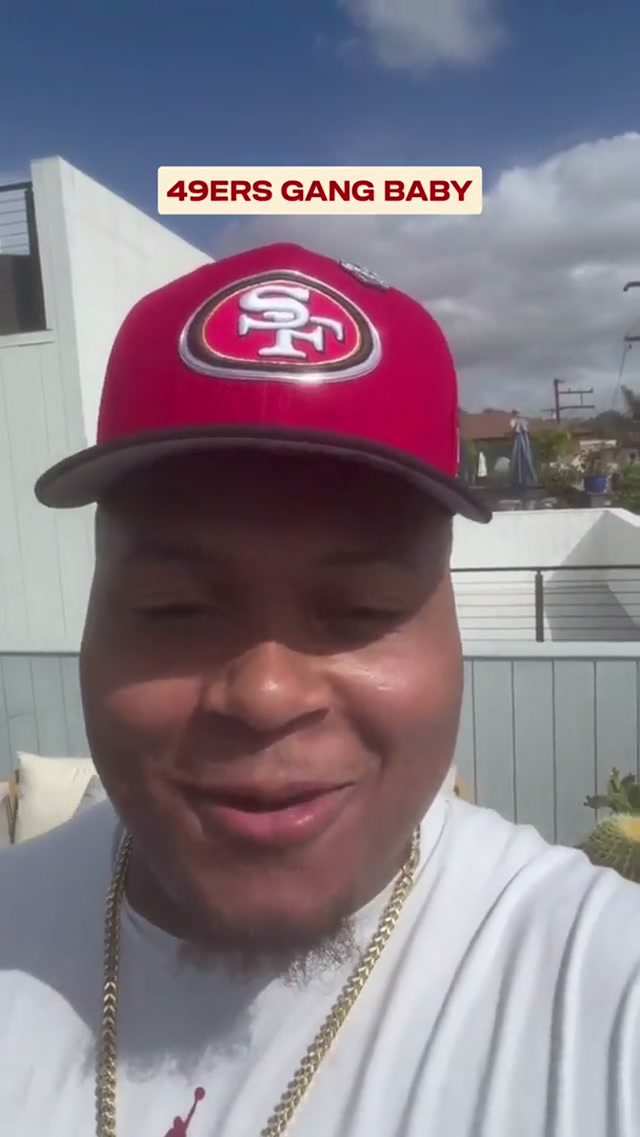 Gracen is ready to get to #TheBay 👏 #NFLDraft #SanFrancisco #NFL #Wholesome 