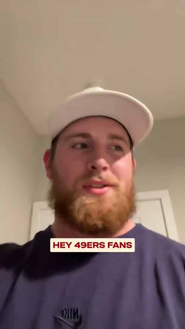 Carver’s fired up 🔥 #nfl #49ers #draft #carverwillis #shoutout 