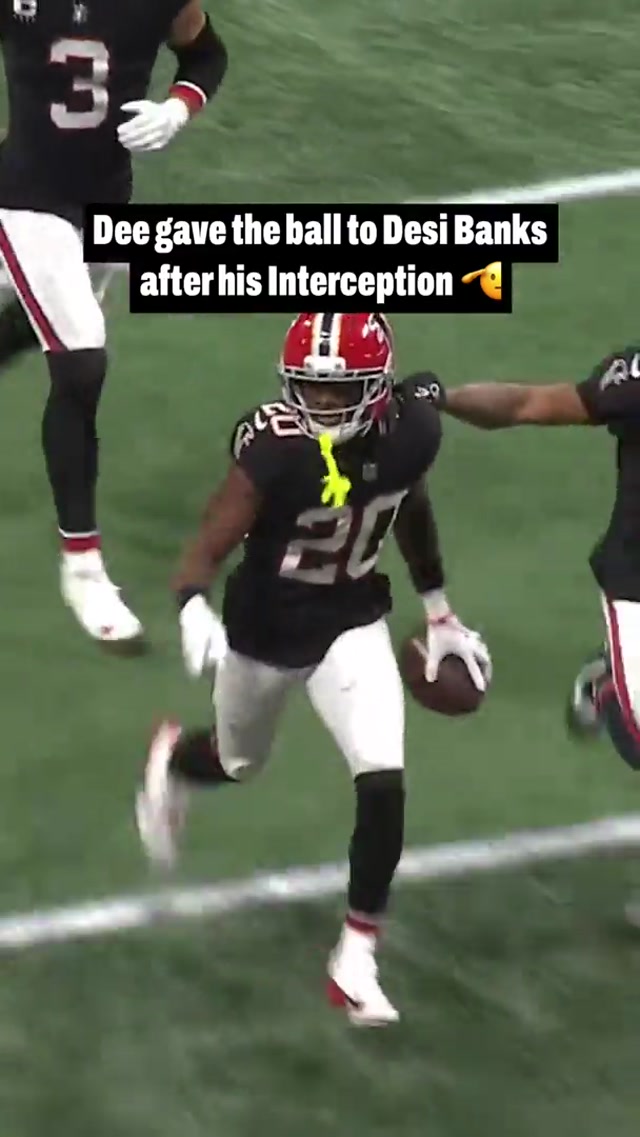 Dee ๐ค @Desi Banks 
#atlantafalcons #nfltiktok #footballtok #football #nflfootball