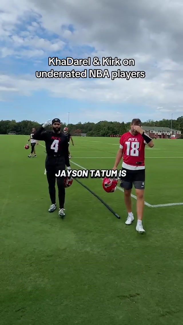 Should we start a Basketball talk show with Khadarel & Kirk ๐
#atlantafalcons #nfltiktok #nba #basketball #sports