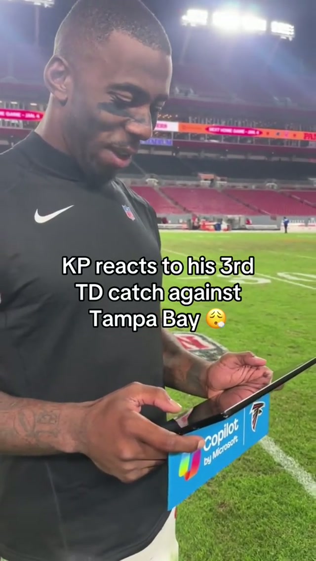 KP knew he had the TD 🤣

#atlantafalcons #footballtiktok #nfl #sports #nflfootball 