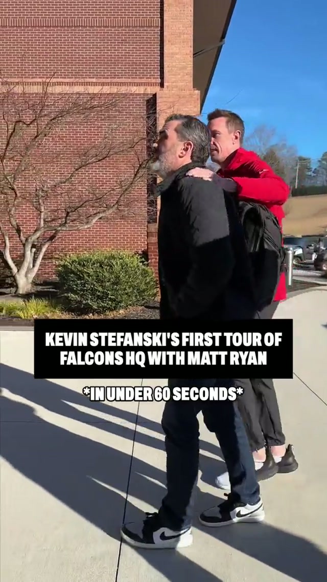 Coach Stefanski pulls up to our HQ for the first time 🙌 #football #atlantafalcons #nfl #sports #footballtiktok 