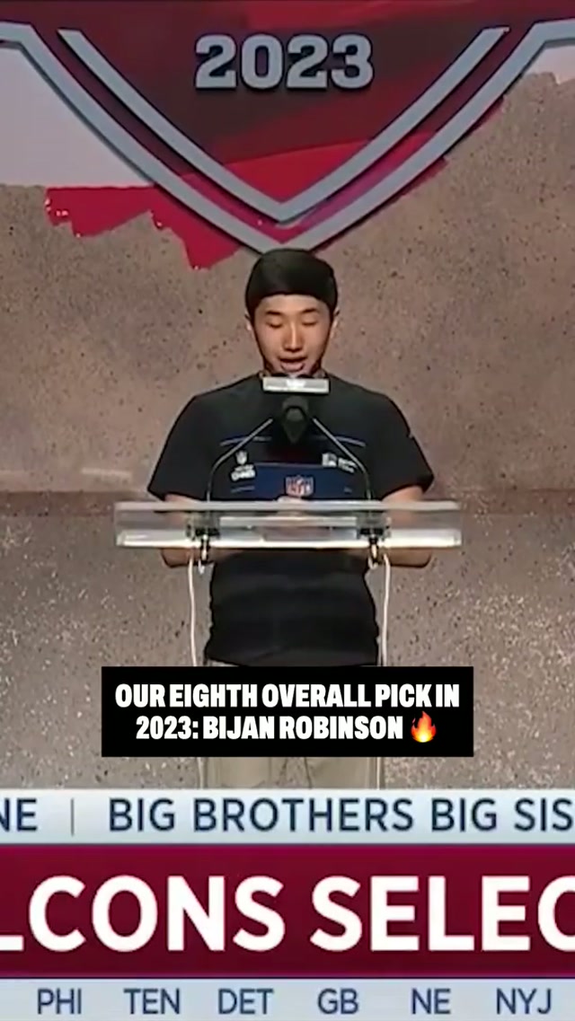 TB to the moment Bijan became
a Falcon 🥹 

2026 NFL Draft - April 23-25 on NFLN/ESPN/ABC

 #atlanta #atlantafalcons #nfl #nflfootball #sports 