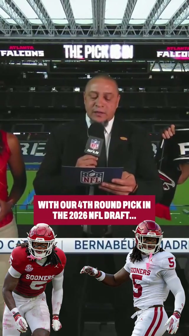 Welcome to ATL Kendal Daniels 🤩

#NFLDraft: NFLN, ESPN, ABC 

#atlantafalcons #nflfootball #sports #nfl 